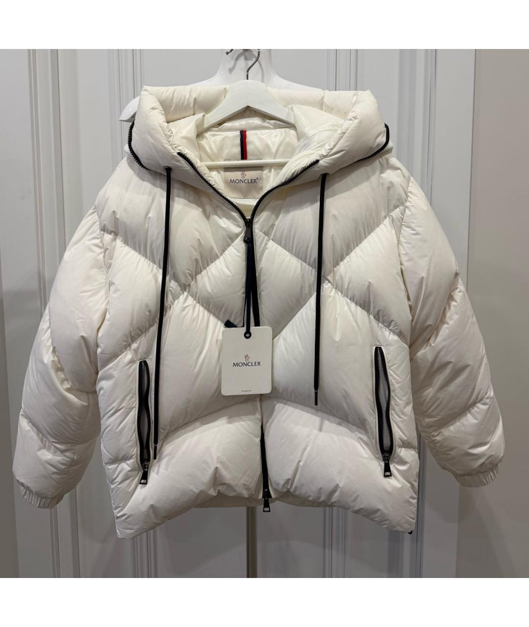 MONCLER Белая куртка, фото 6