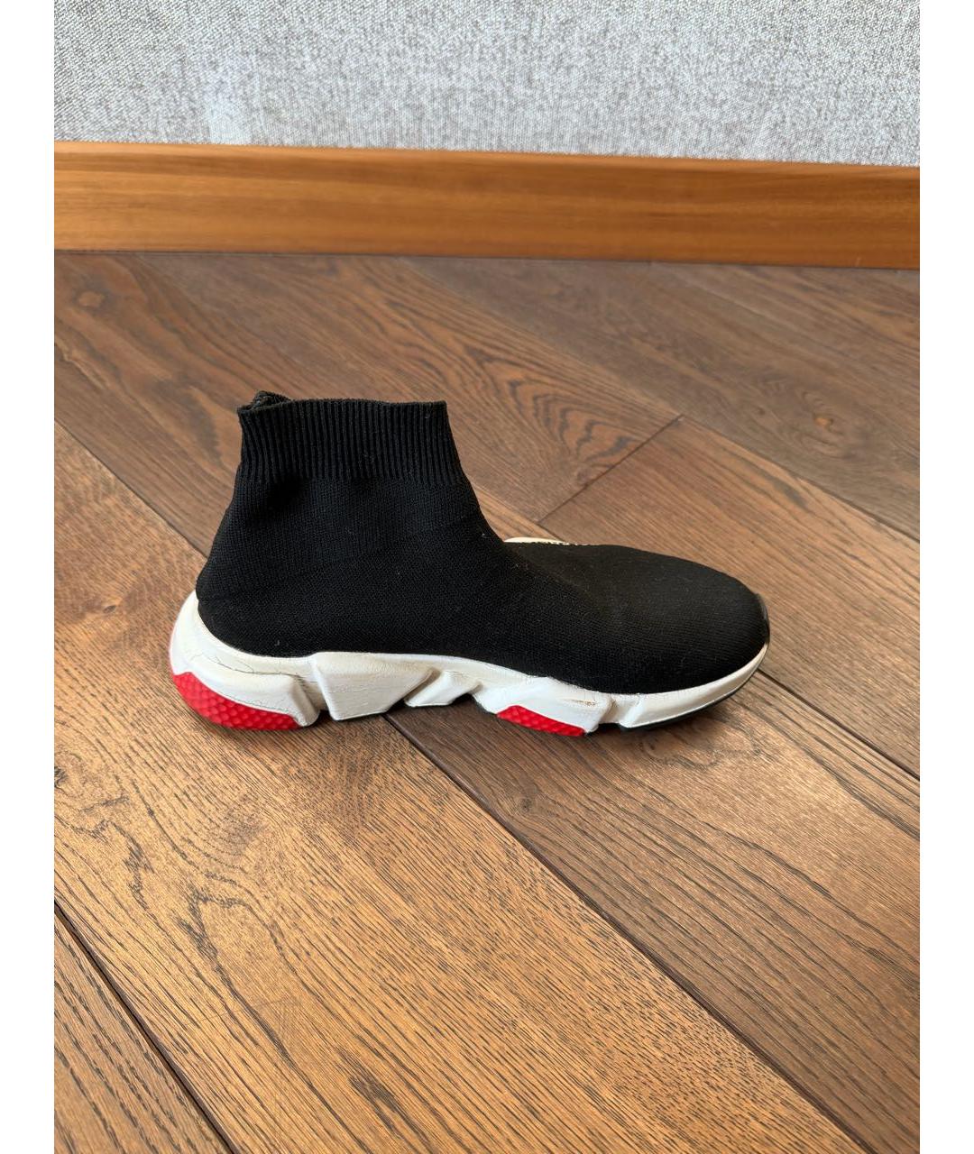 BALENCIAGA Черные кеды, фото 5