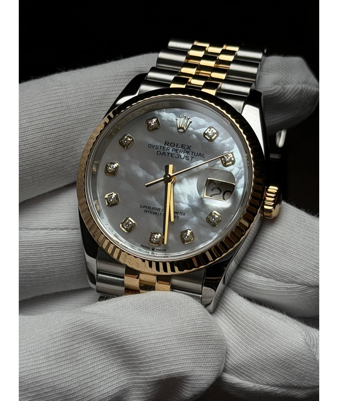 ROLEX Часы из желтого золота, фото 3