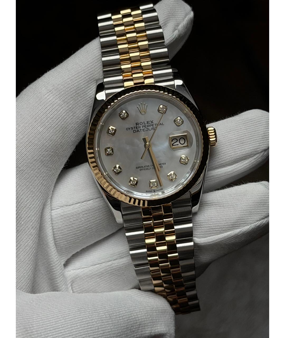 ROLEX Часы из желтого золота, фото 2