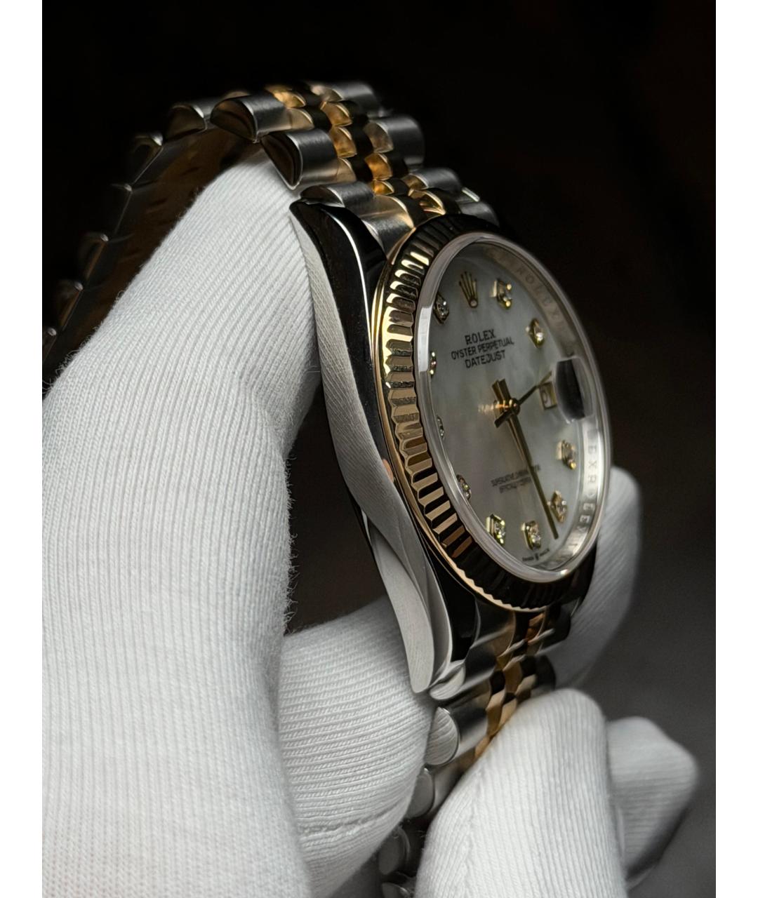 ROLEX Часы из желтого золота, фото 5