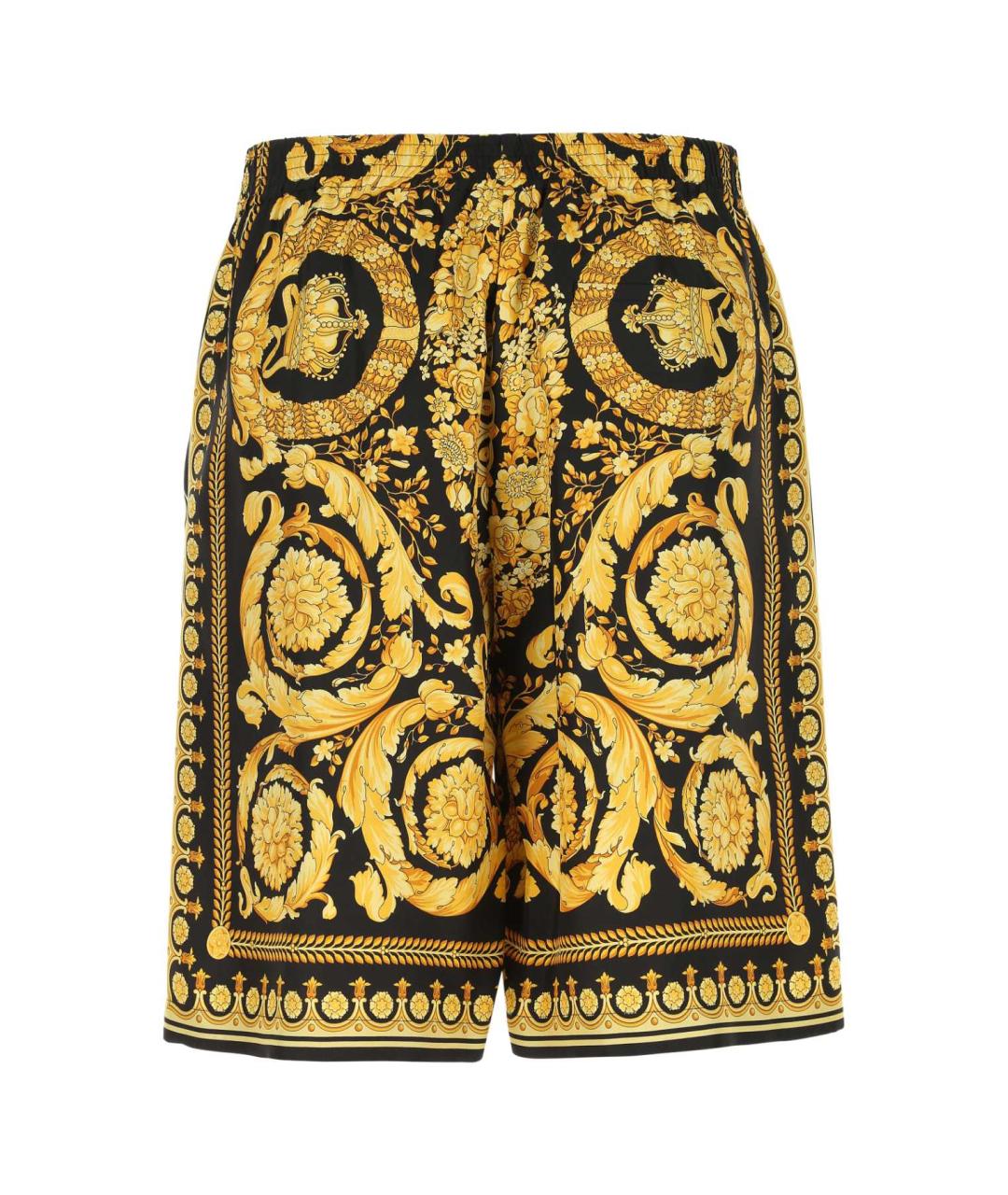 VERSACE Мульти шелковые шорты, фото 2