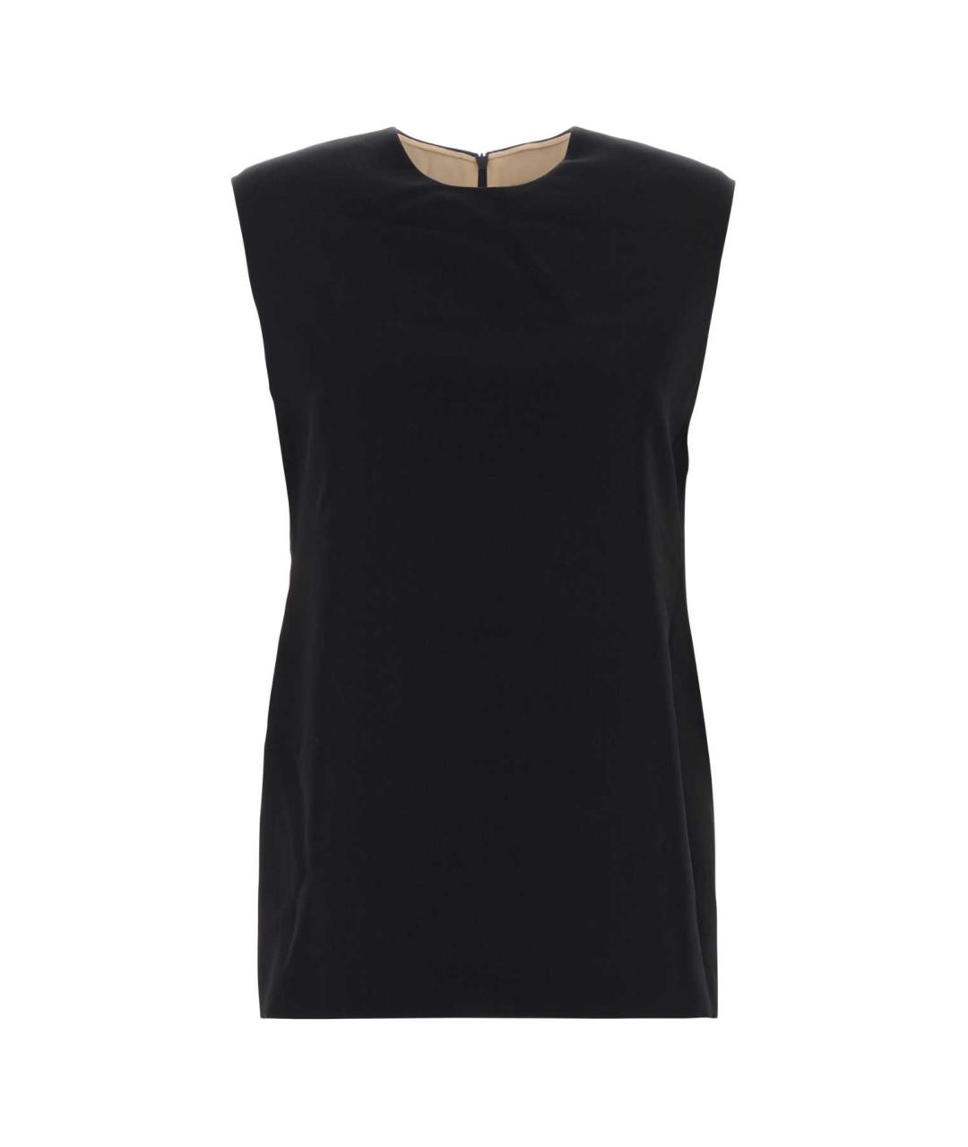 Carven Черная шерстяная жилетка, фото 1