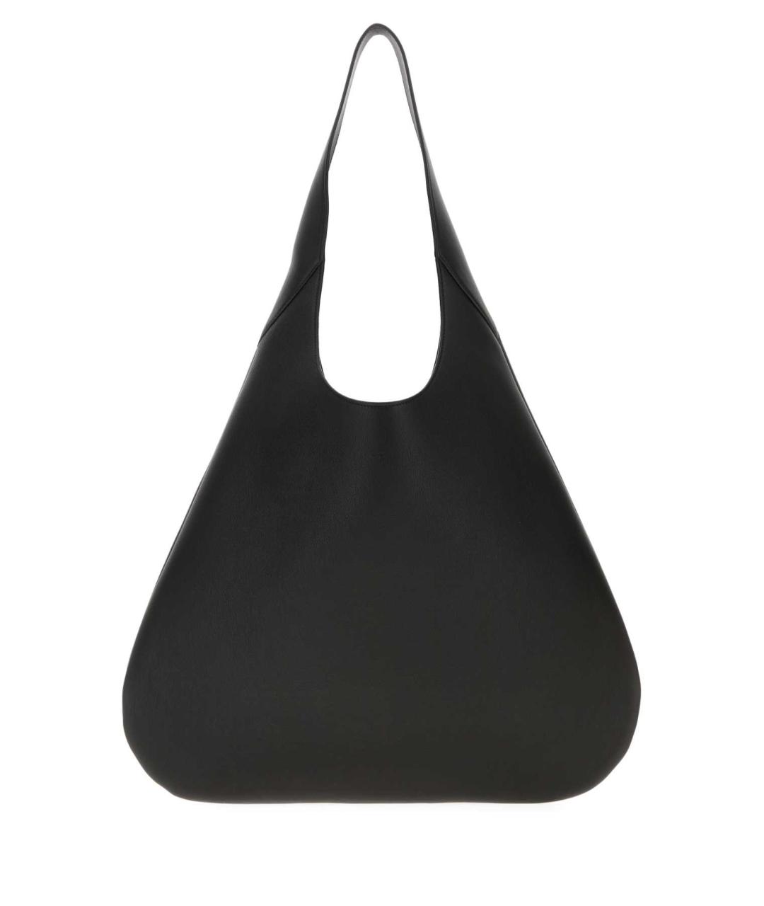 Carven Черная кожаная сумка тоут, фото 1