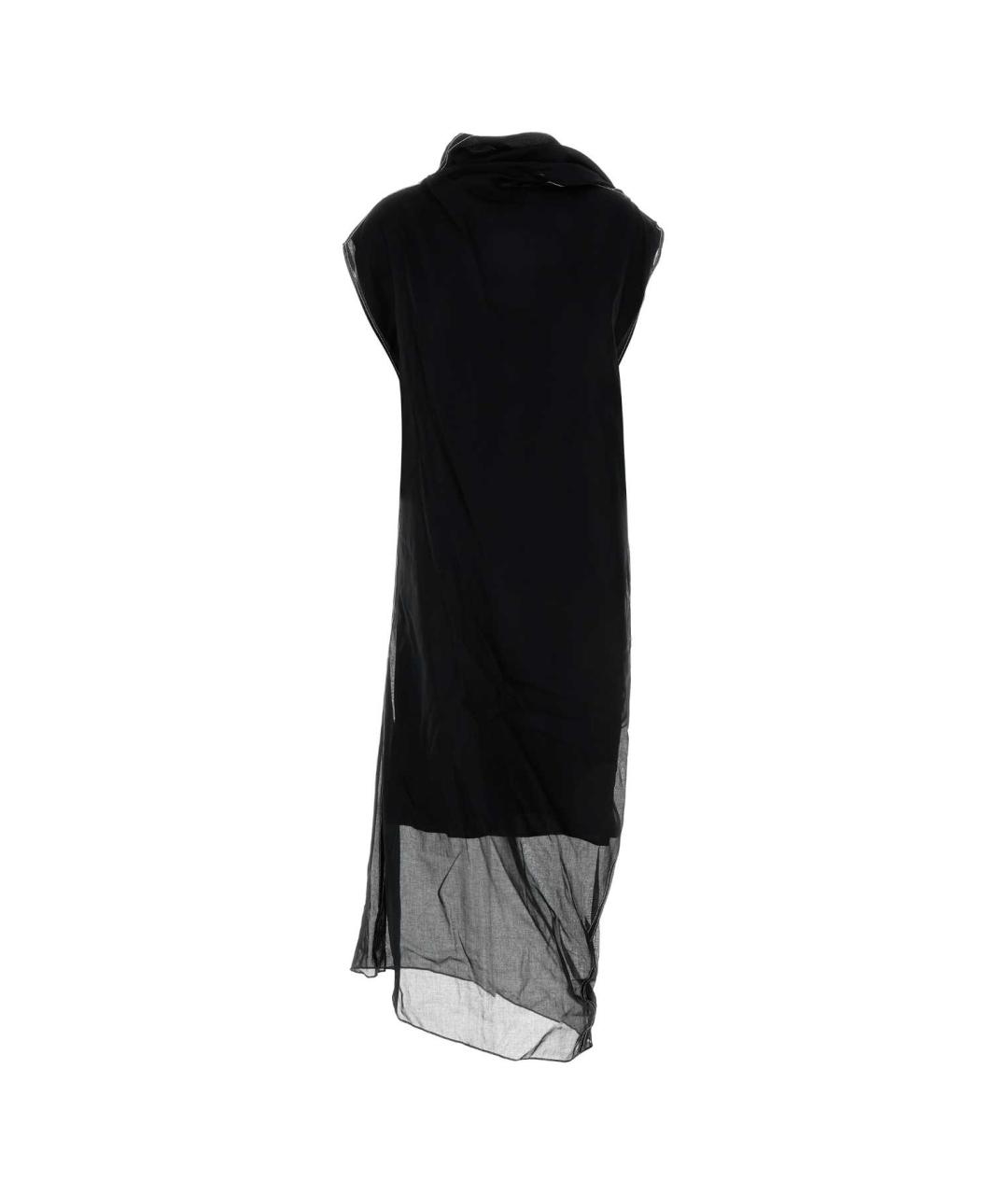 Carven Черное хлопковое платье, фото 1