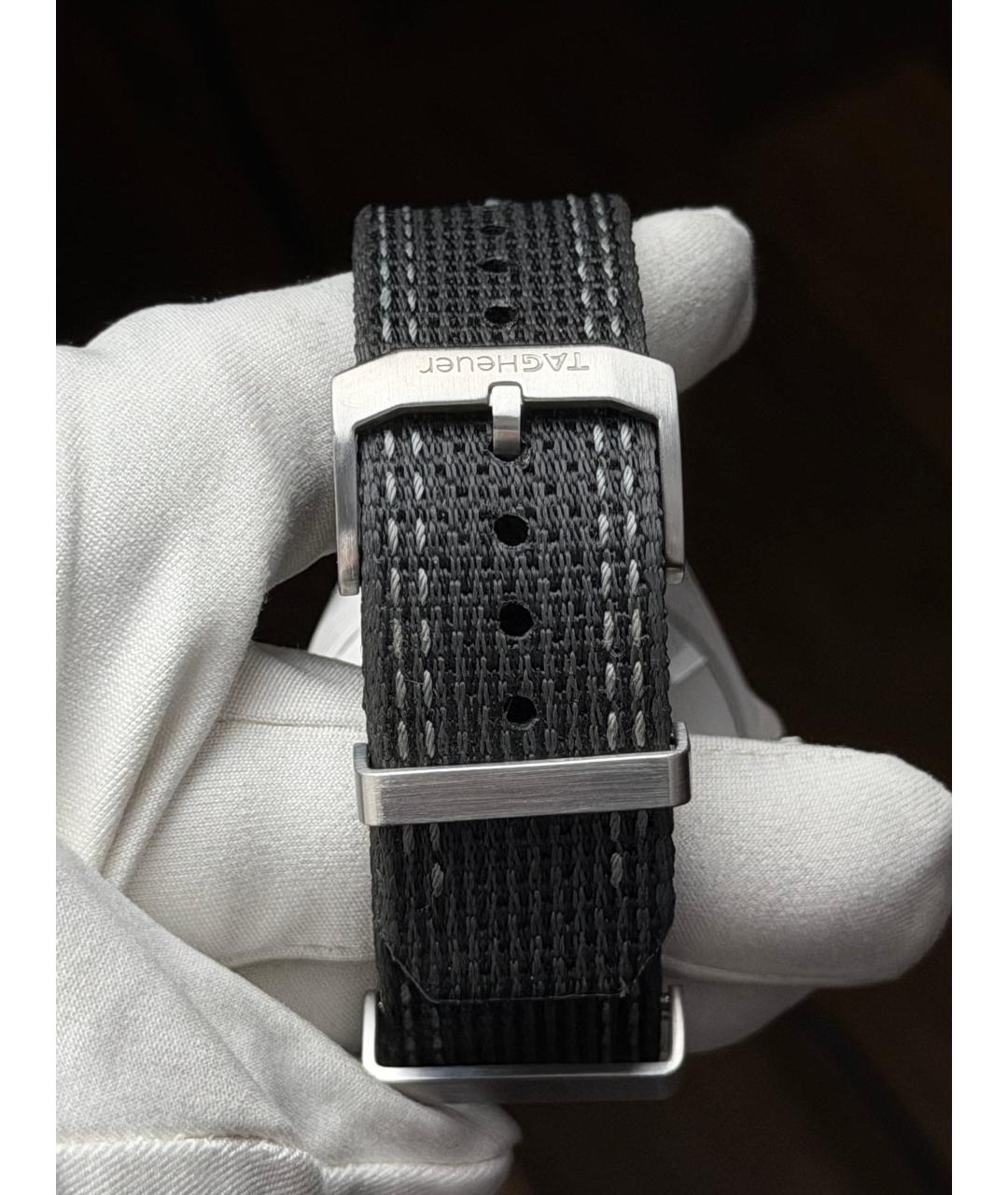 TAG HEUER Оранжевые стальные часы, фото 8