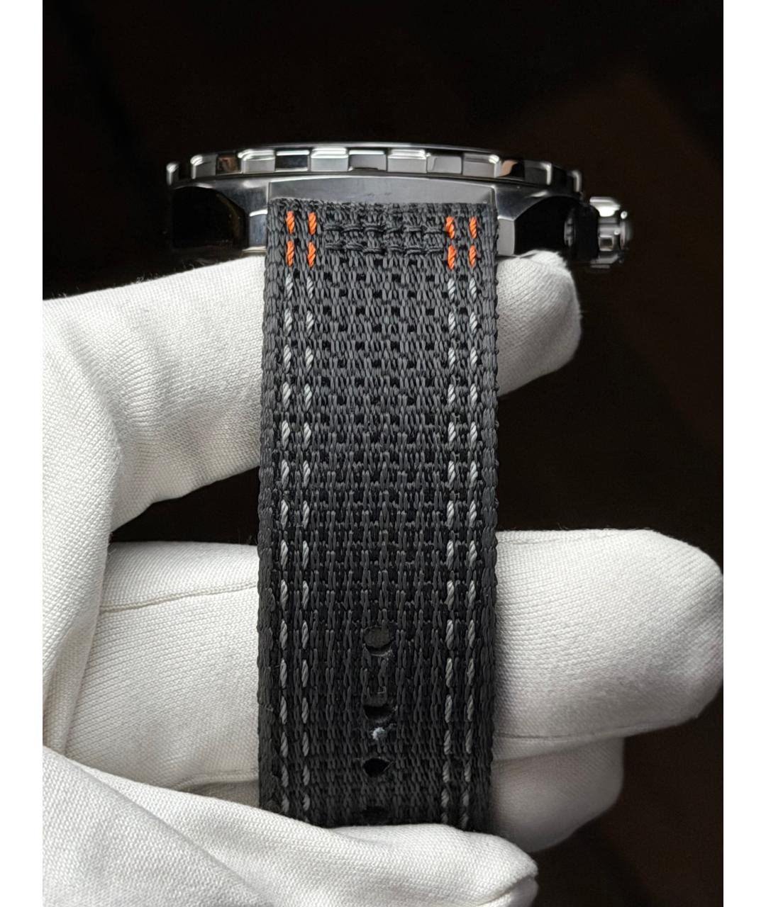 TAG HEUER Оранжевые стальные часы, фото 7