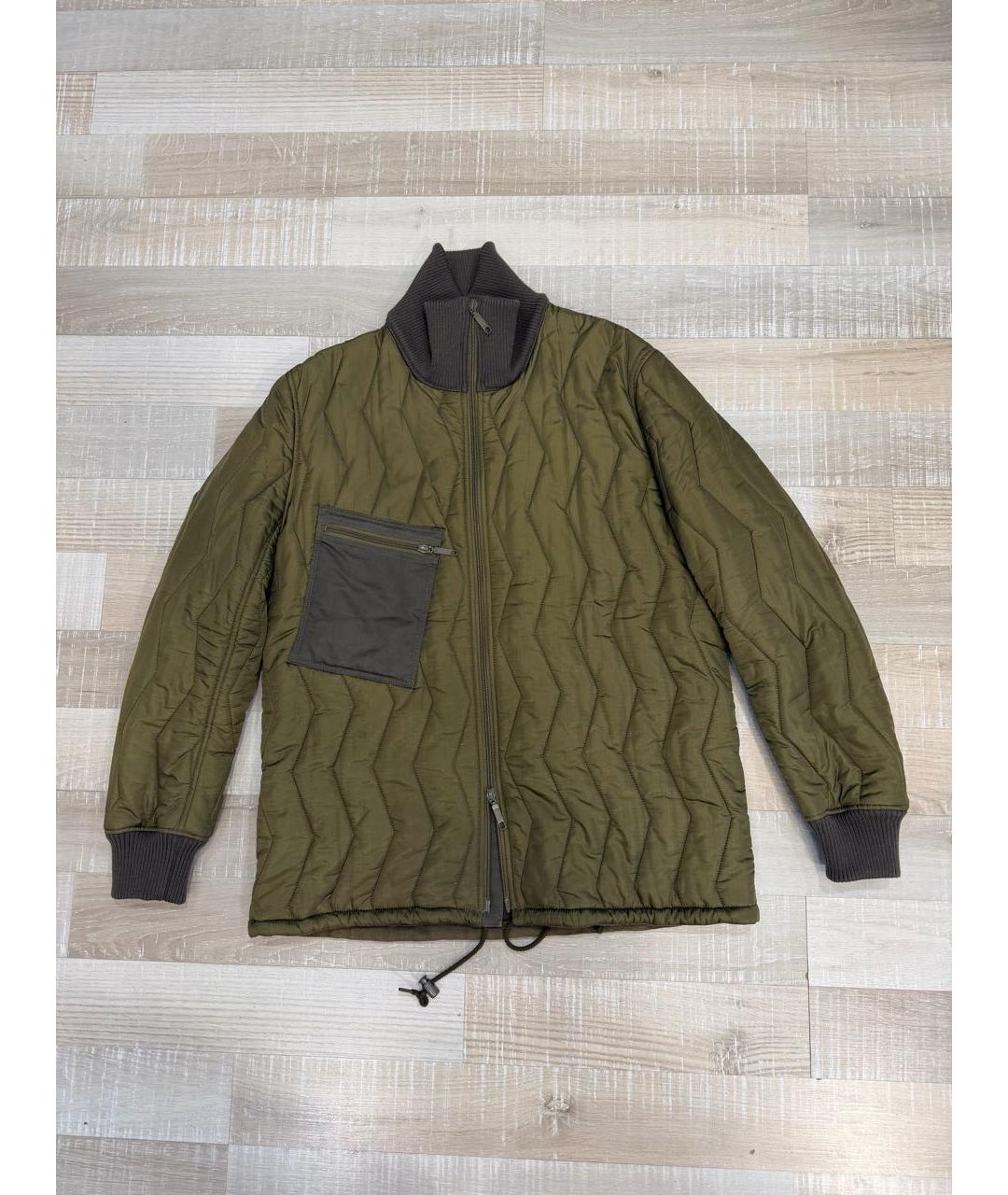 JUNYA WATANABE COMME DES GARÇONS Зеленая нейлоновая куртка, фото 2