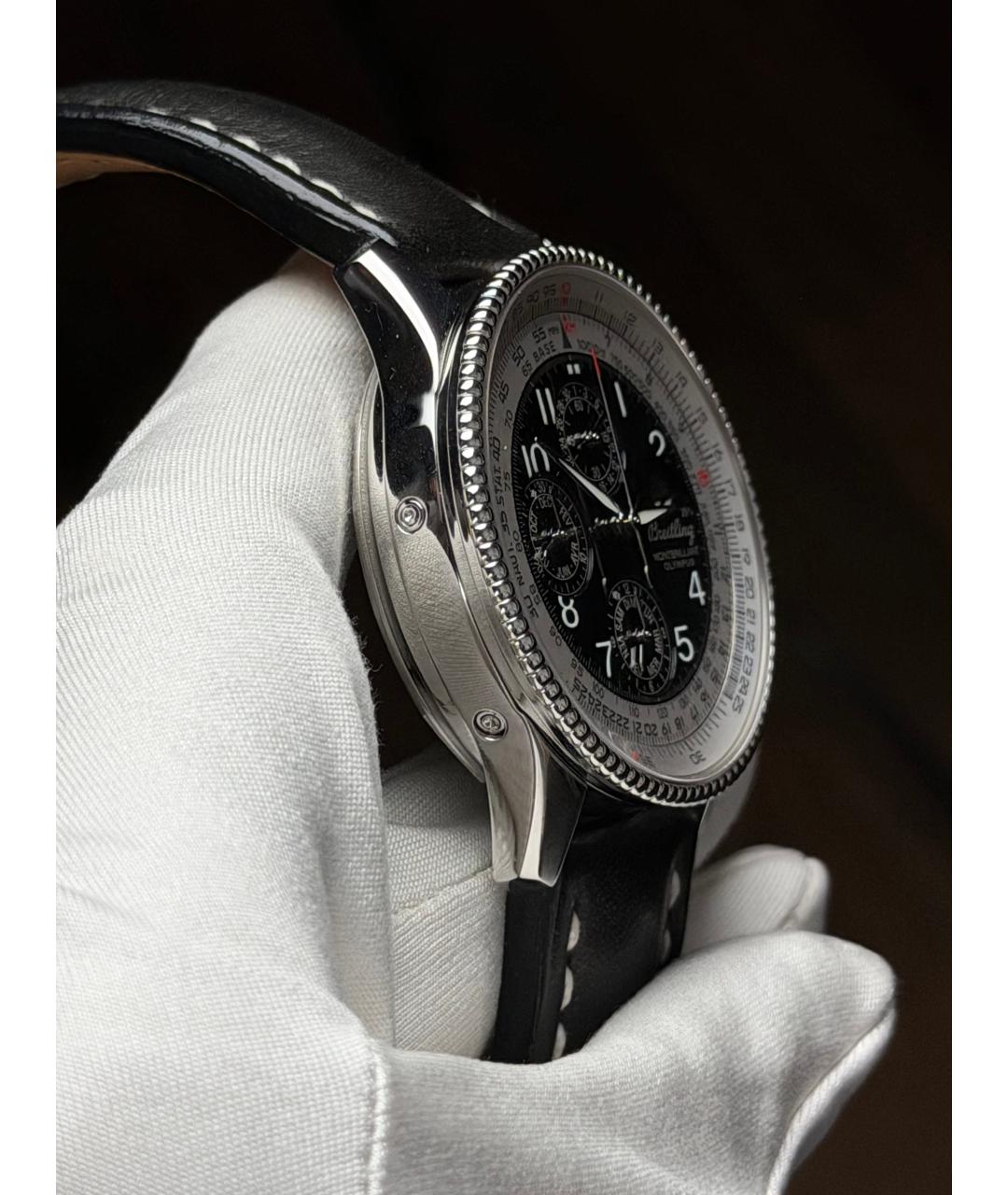 BREITLING Черные часы, фото 5