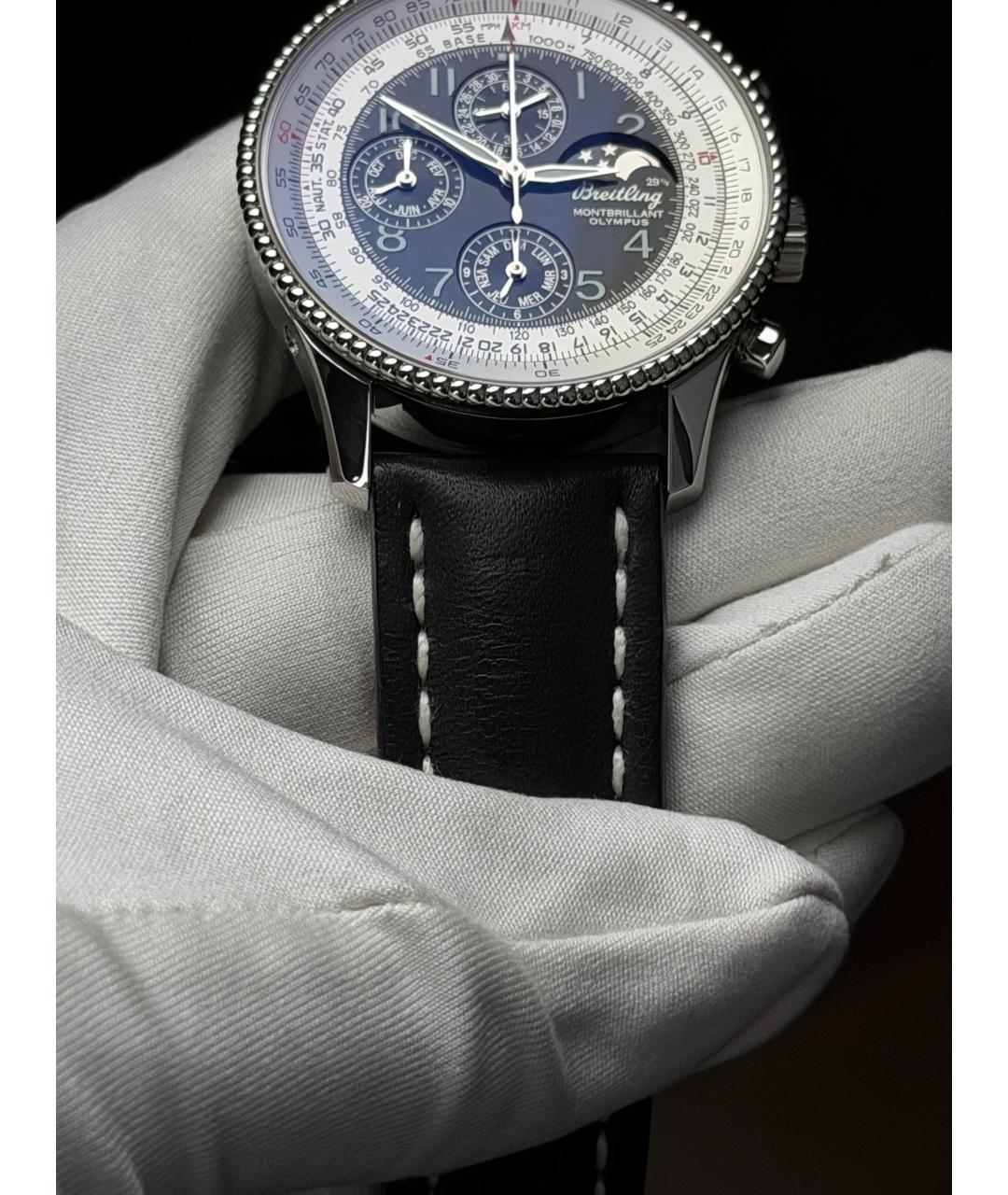 BREITLING Черные часы, фото 6