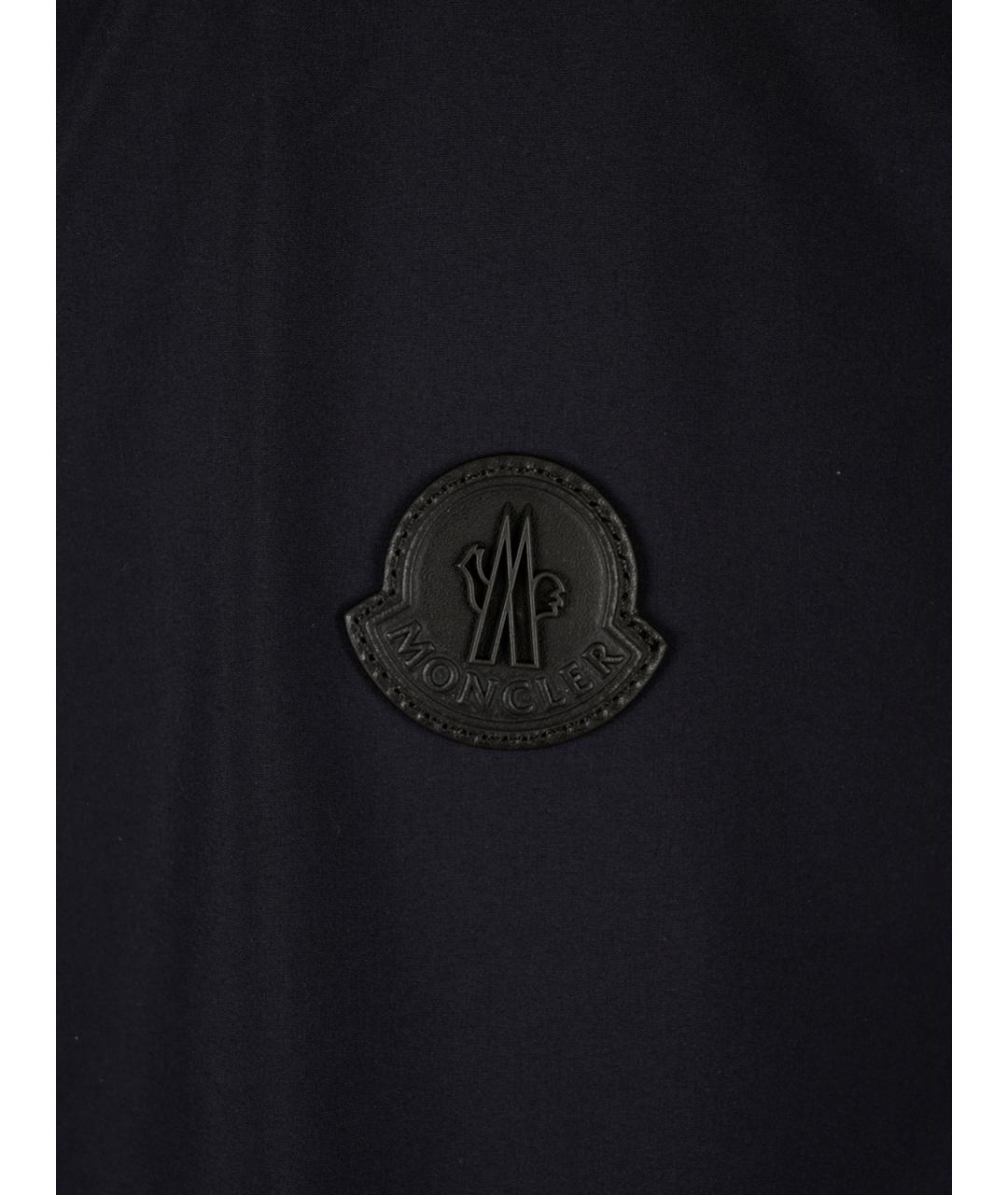 MONCLER Темно-синяя куртка, фото 3