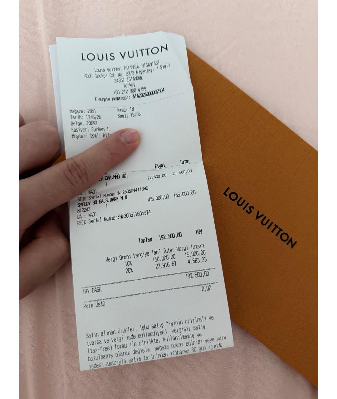 LOUIS VUITTON Коричневая кожаная сумка с короткими ручками, фото 6