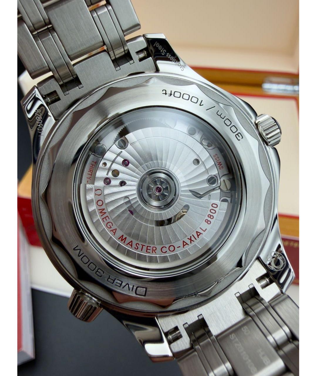 OMEGA Серебряные часы, фото 8