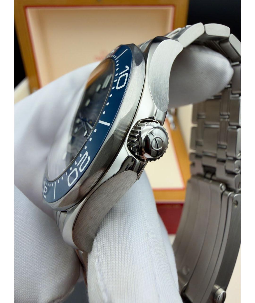 OMEGA Серебряные часы, фото 5
