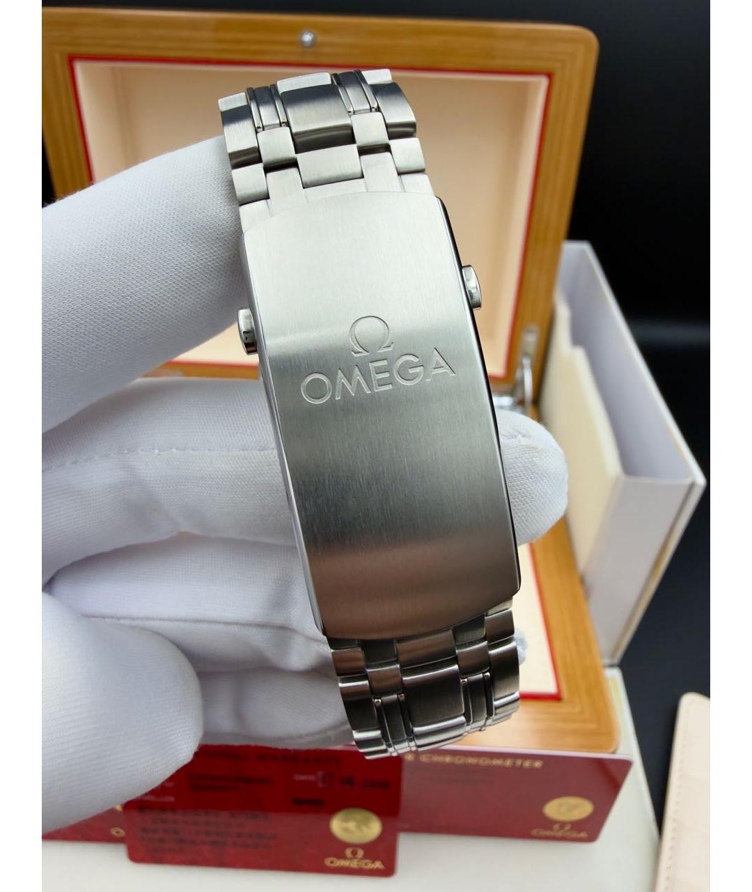 OMEGA Серебряные часы, фото 7