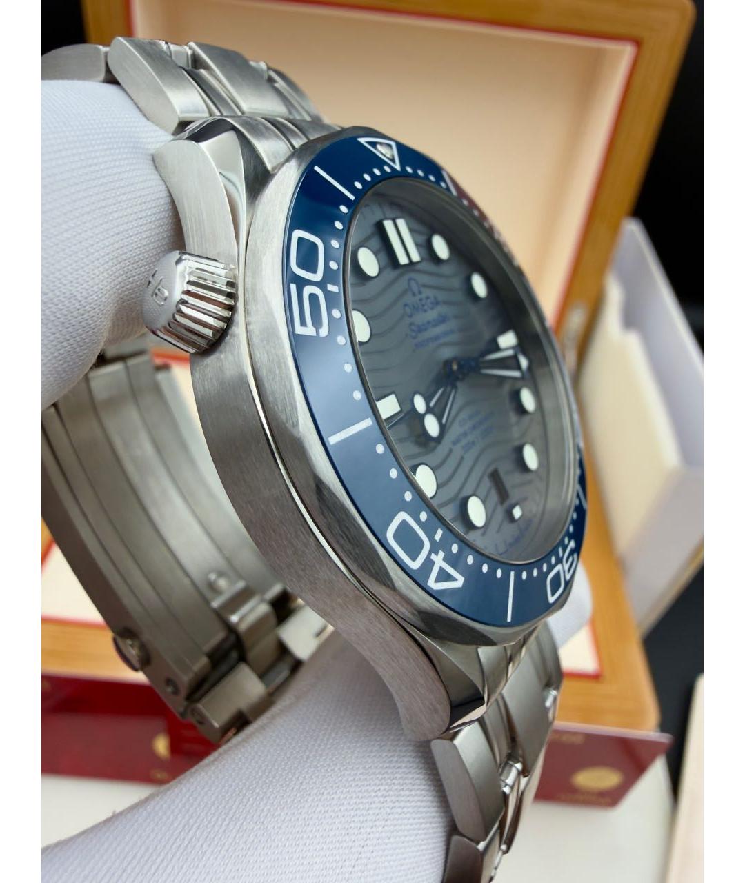 OMEGA Серебряные часы, фото 4