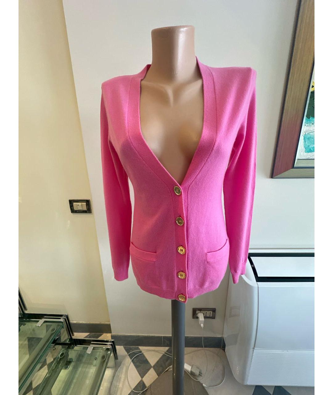 RALPH LAUREN COLLECTION Розовый кашемировый джемпер / свитер, фото 5
