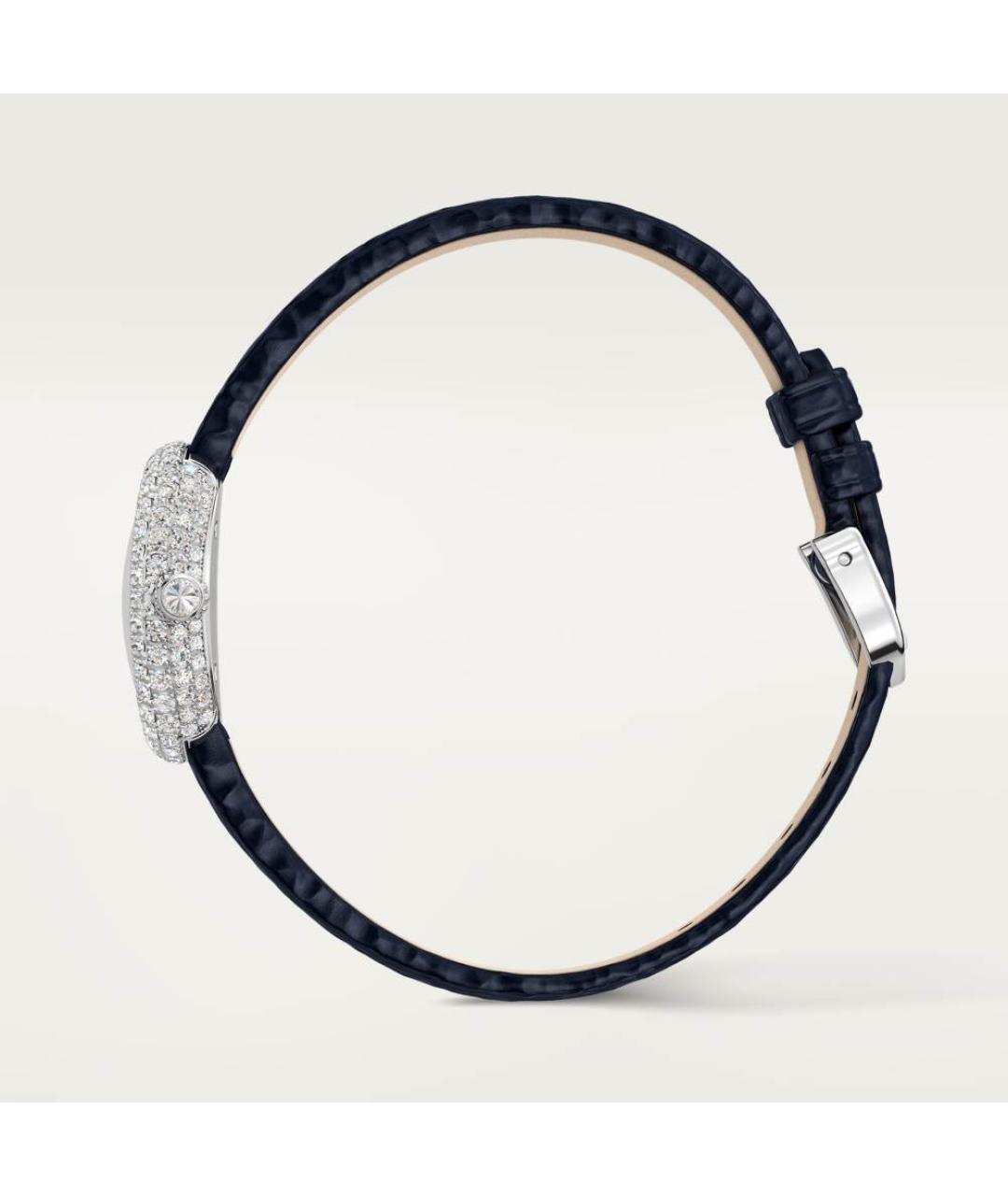 CARTIER Серебряные часы из белого золота, фото 3