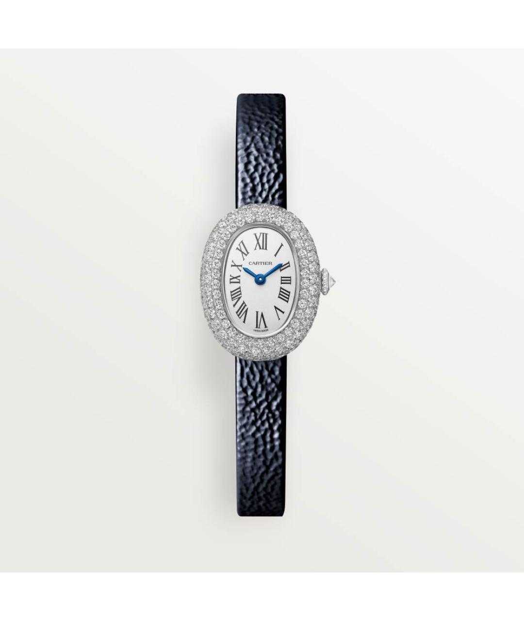 CARTIER Серебряные часы из белого золота, фото 5