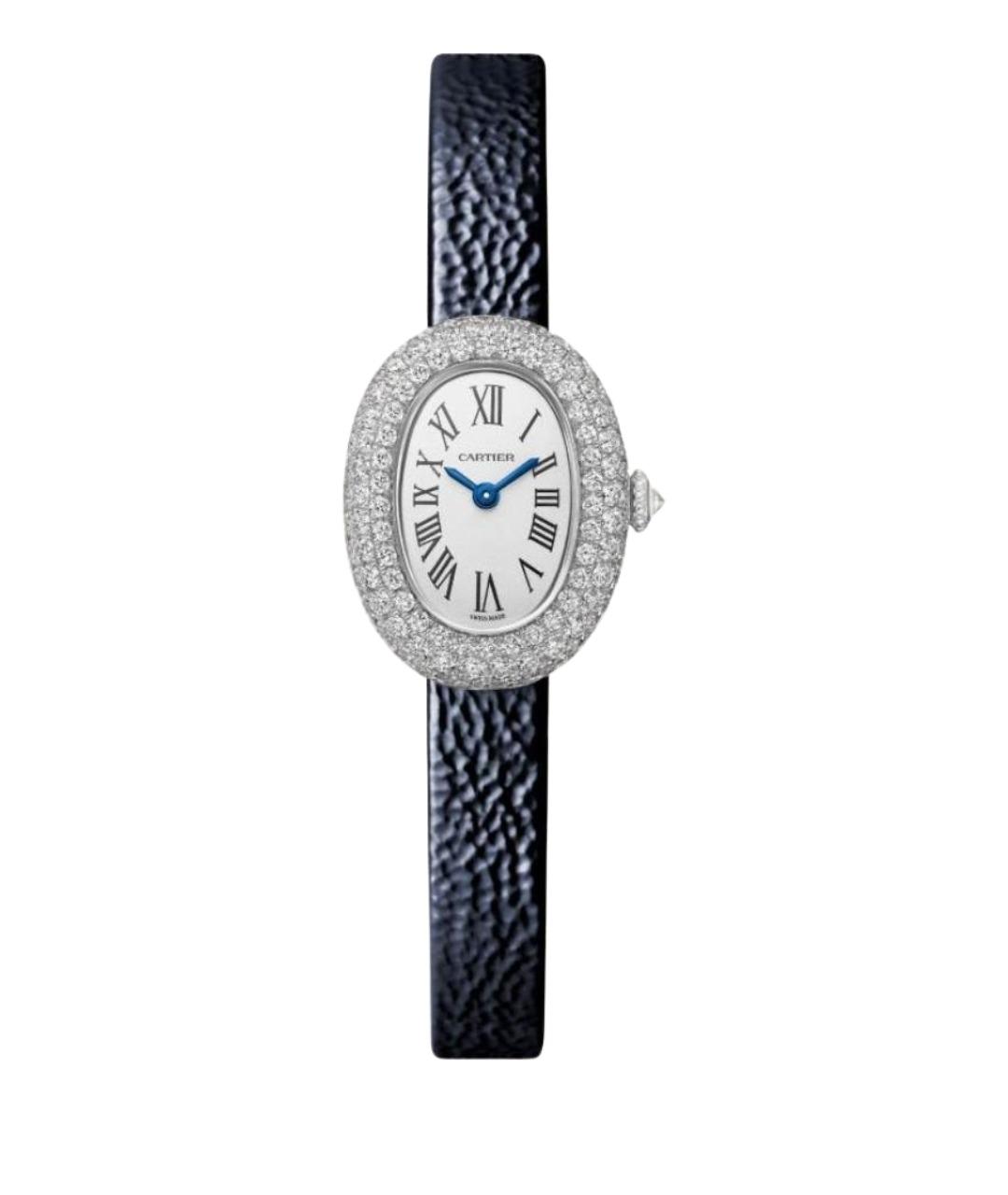 CARTIER Серебряные часы из белого золота, фото 1