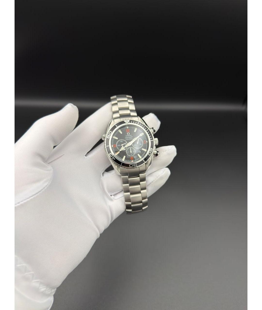 OMEGA Серебряные часы, фото 8