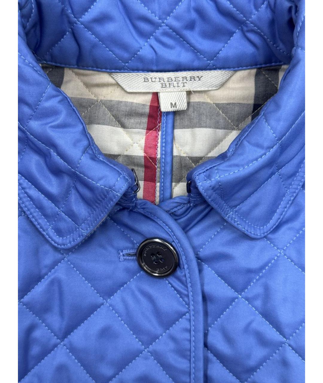 BURBERRY Синяя куртка, фото 3