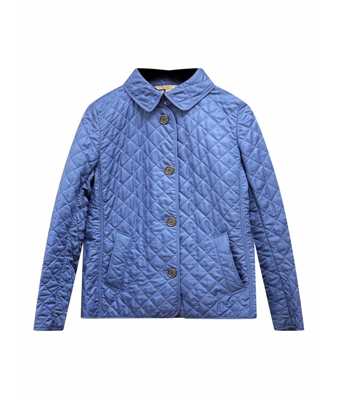 BURBERRY Синяя куртка, фото 1