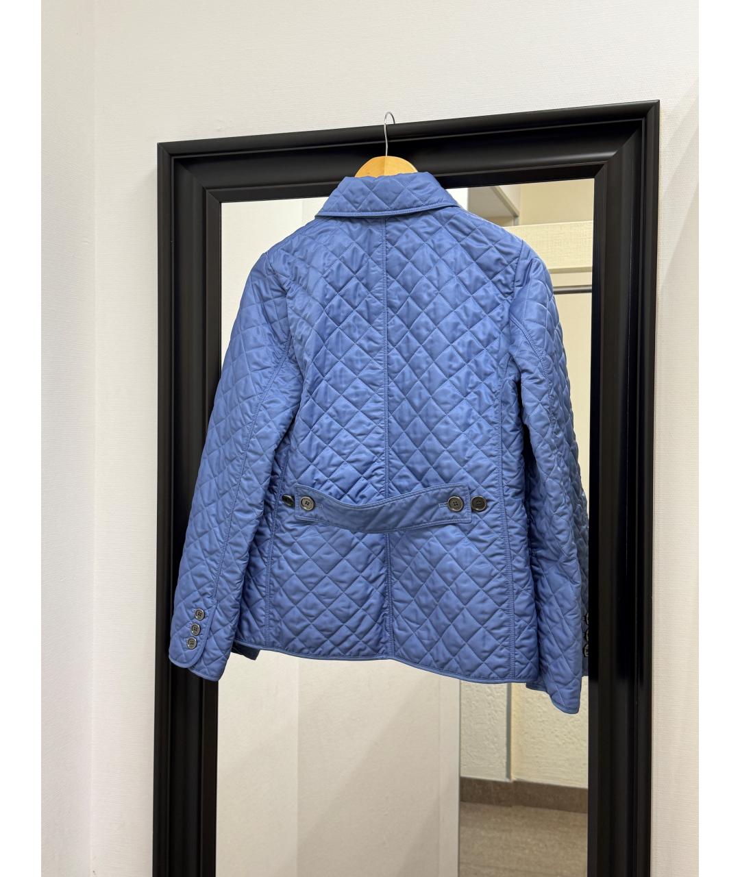 BURBERRY Синяя куртка, фото 2