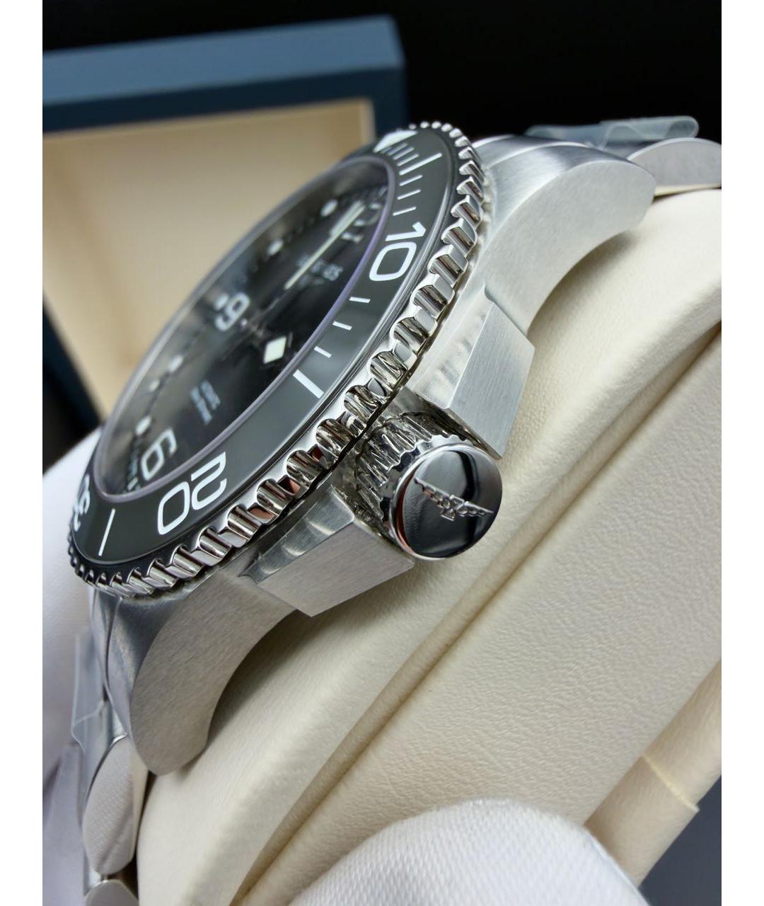 LONGINES Серебряные стальные часы, фото 5