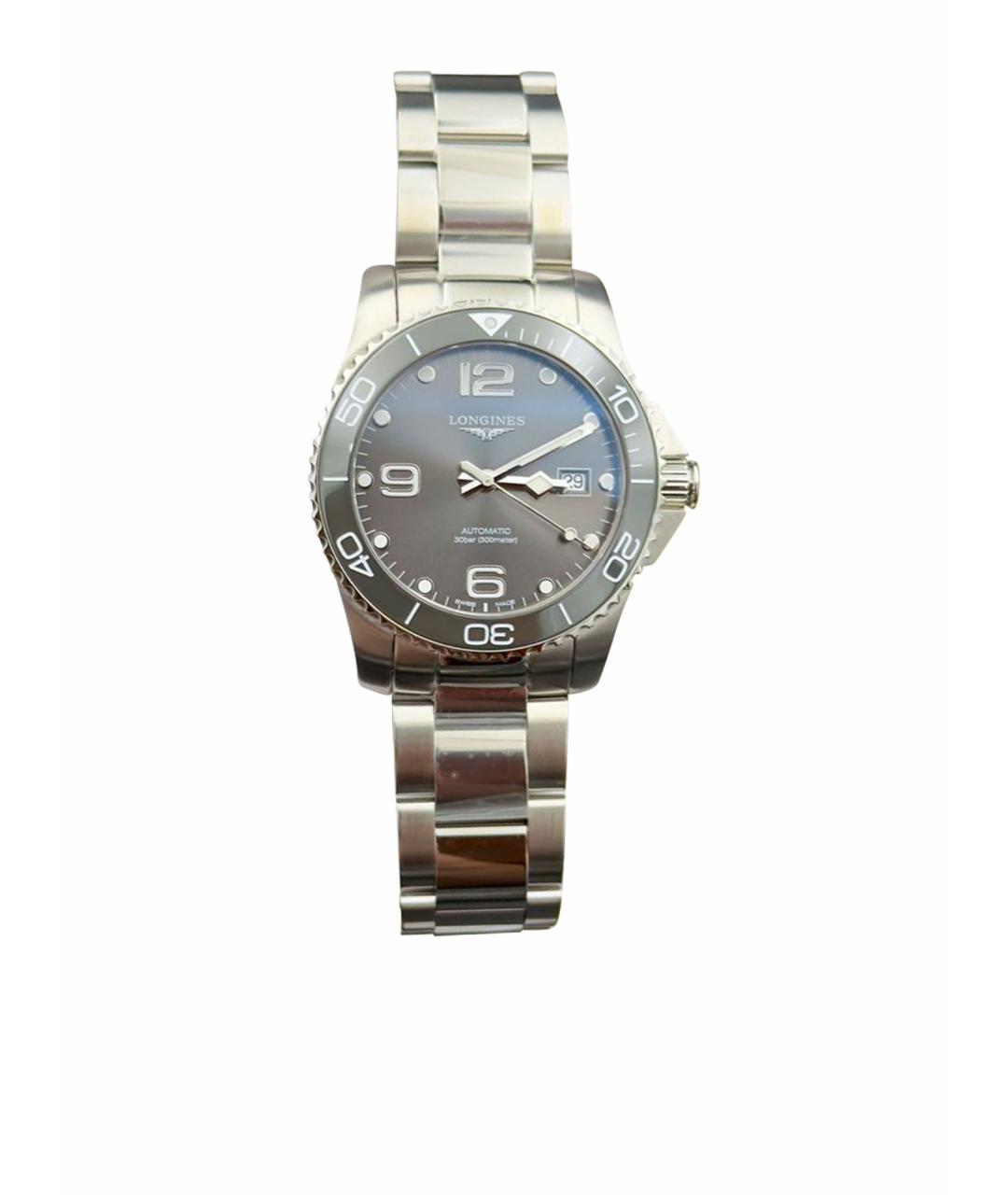 LONGINES Серебряные стальные часы, фото 9