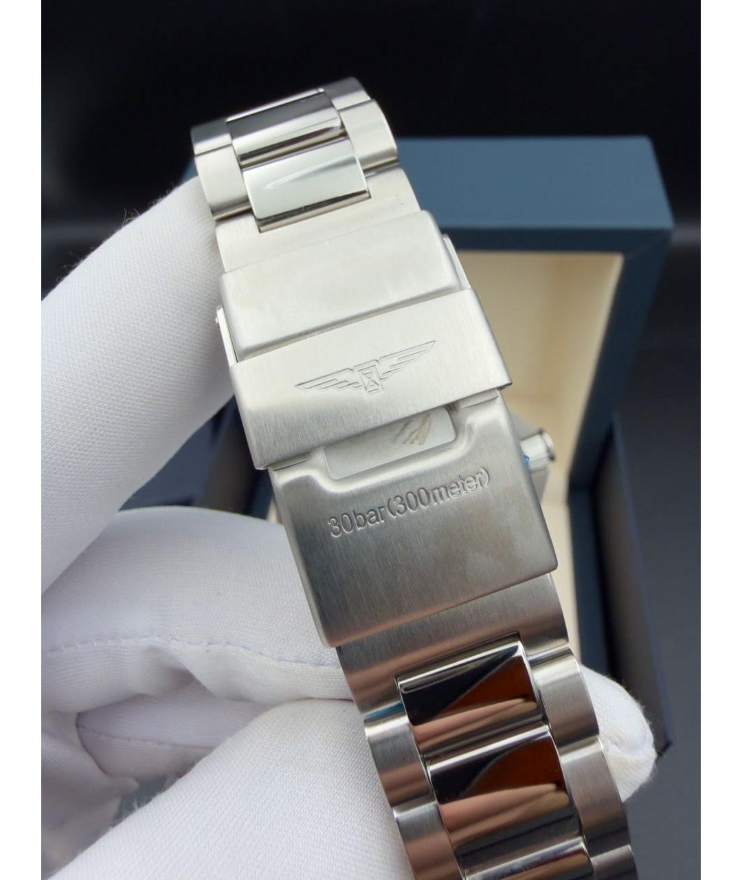 LONGINES Серебряные стальные часы, фото 7