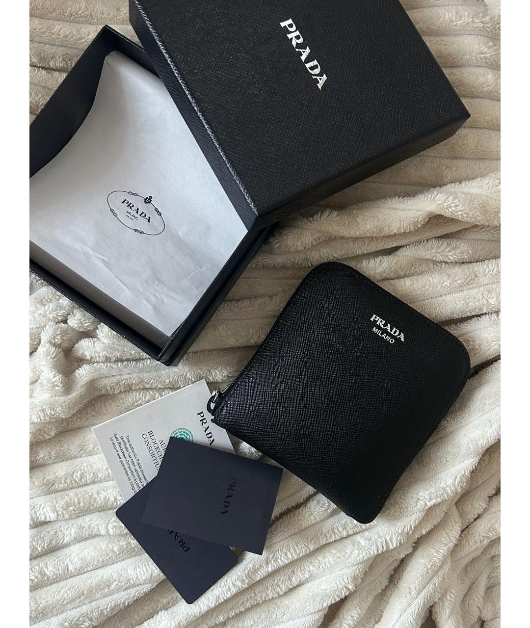 PRADA Черная нейлоновая сумка тоут, фото 4