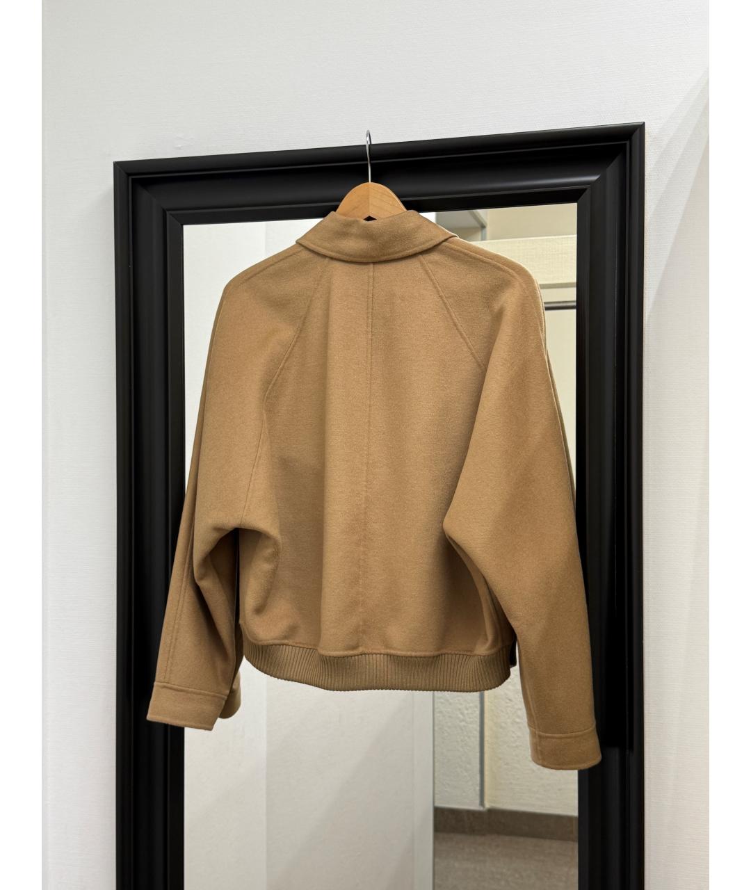 MAX MARA STUDIO Бежевая куртка, фото 3