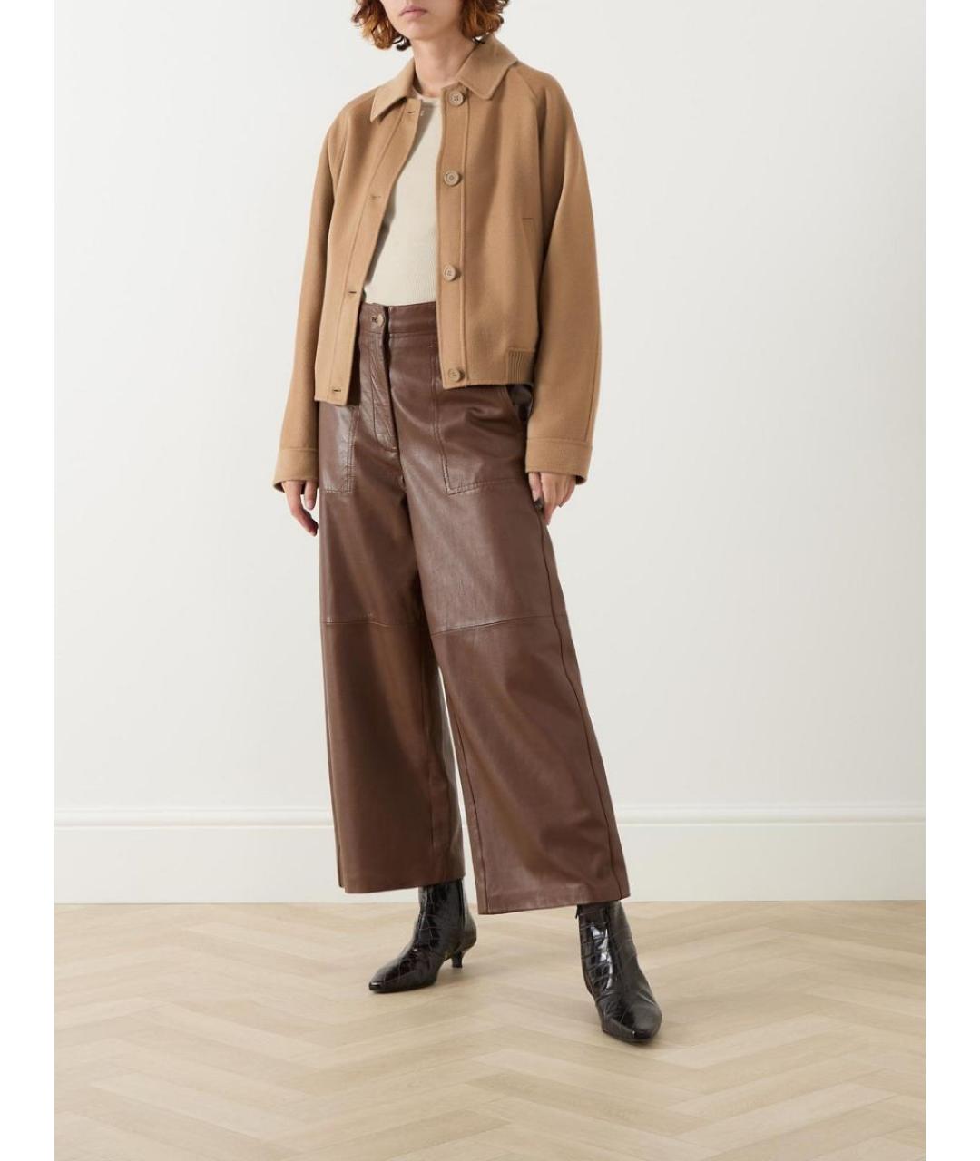 MAX MARA STUDIO Бежевая куртка, фото 7