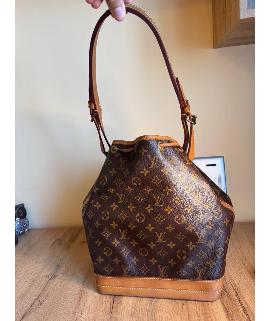 LOUIS VUITTON Коричневая сумка с короткими ручками из лакированной кожи, фото 2