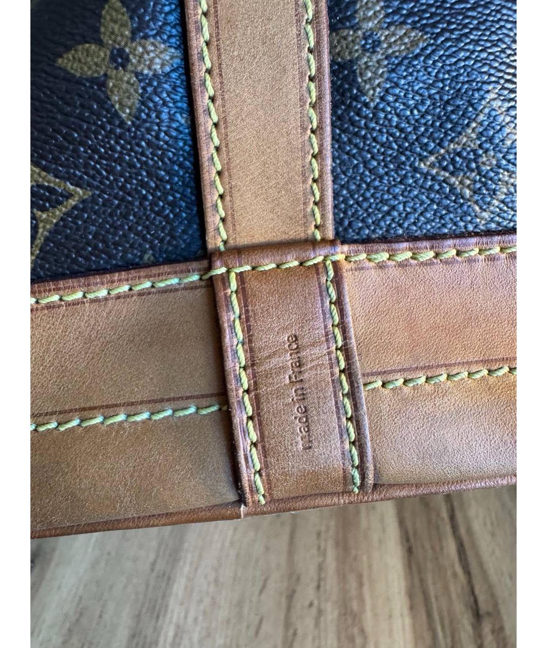 LOUIS VUITTON Коричневая сумка с короткими ручками из лакированной кожи, фото 5