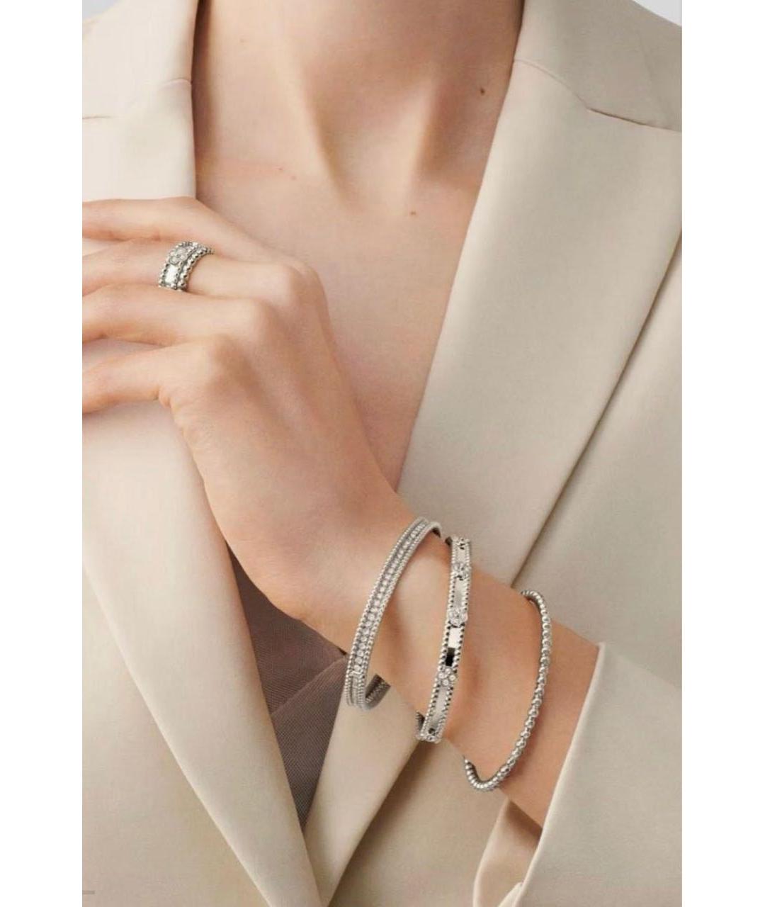 VAN CLEEF & ARPELS Серебряный браслет из белого золота, фото 2