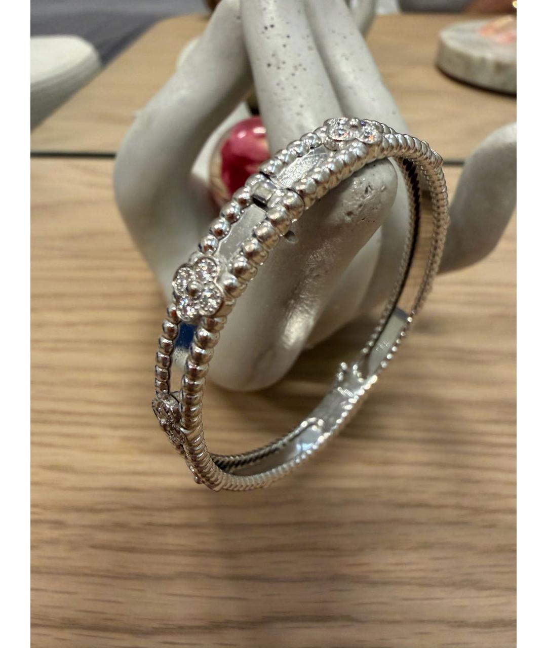 VAN CLEEF & ARPELS Серебряный браслет из белого золота, фото 3
