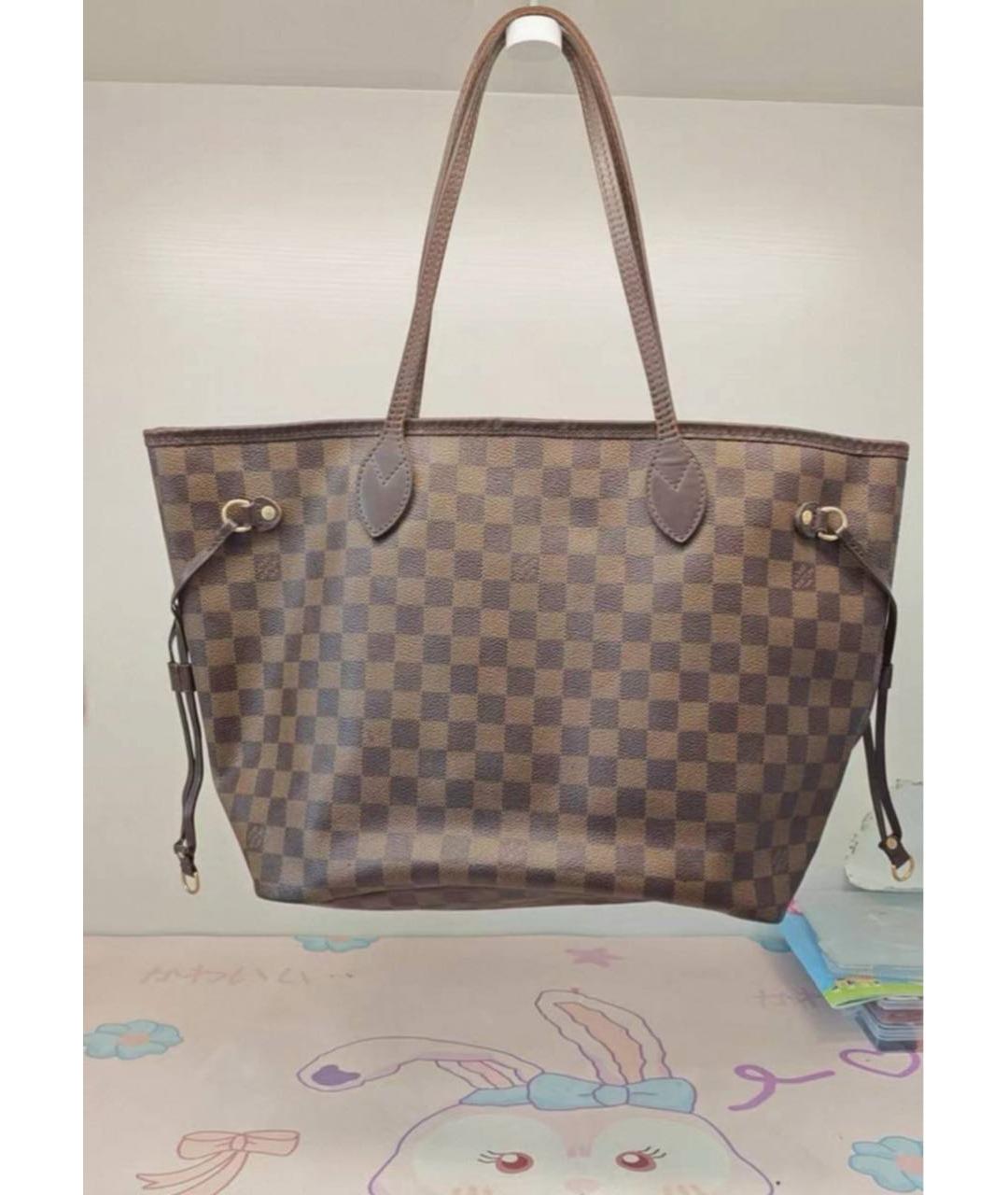 LOUIS VUITTON Коричневая сумка с короткими ручками из лакированной кожи, фото 9