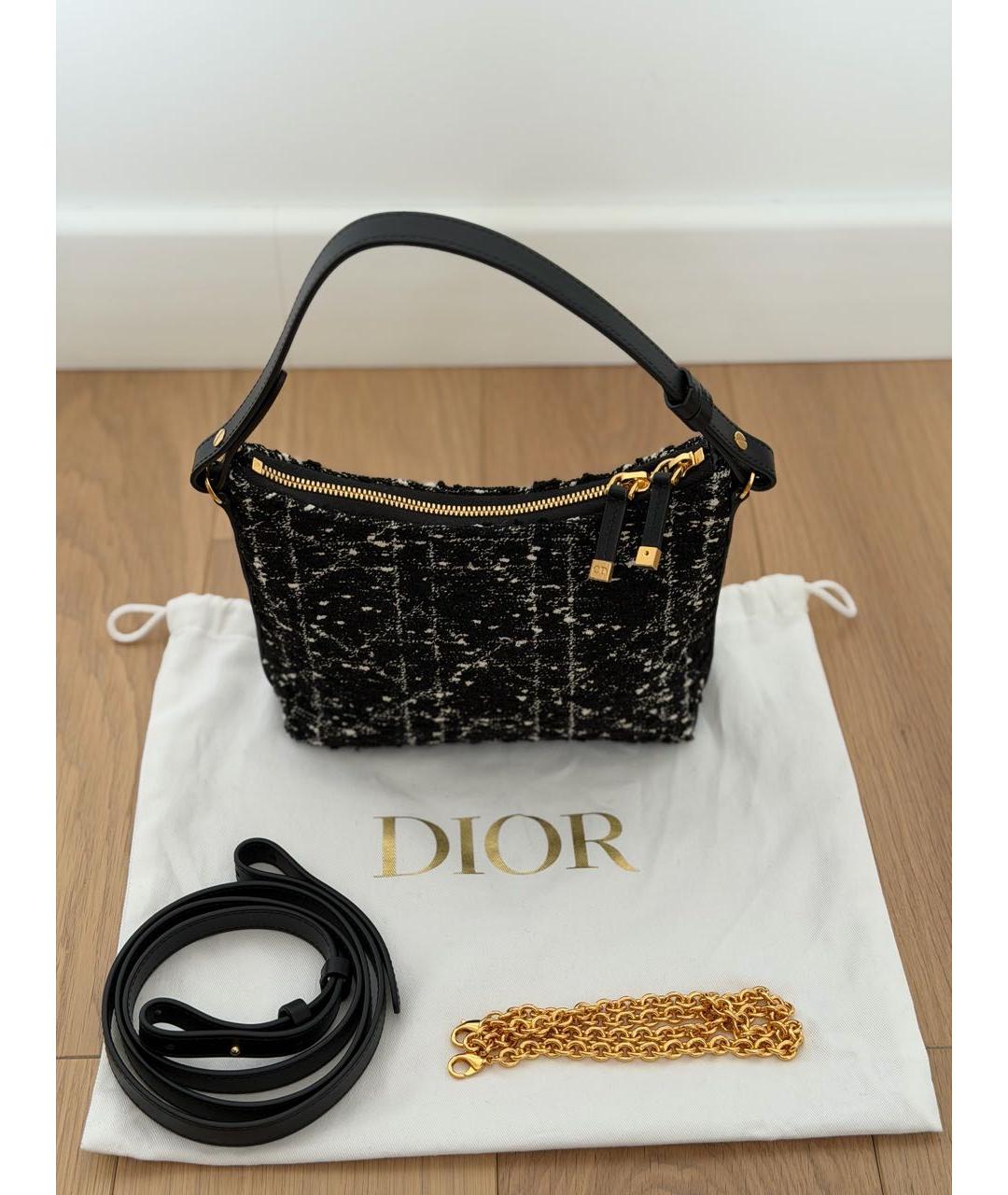 CHRISTIAN DIOR Черная сумка с короткими ручками, фото 2