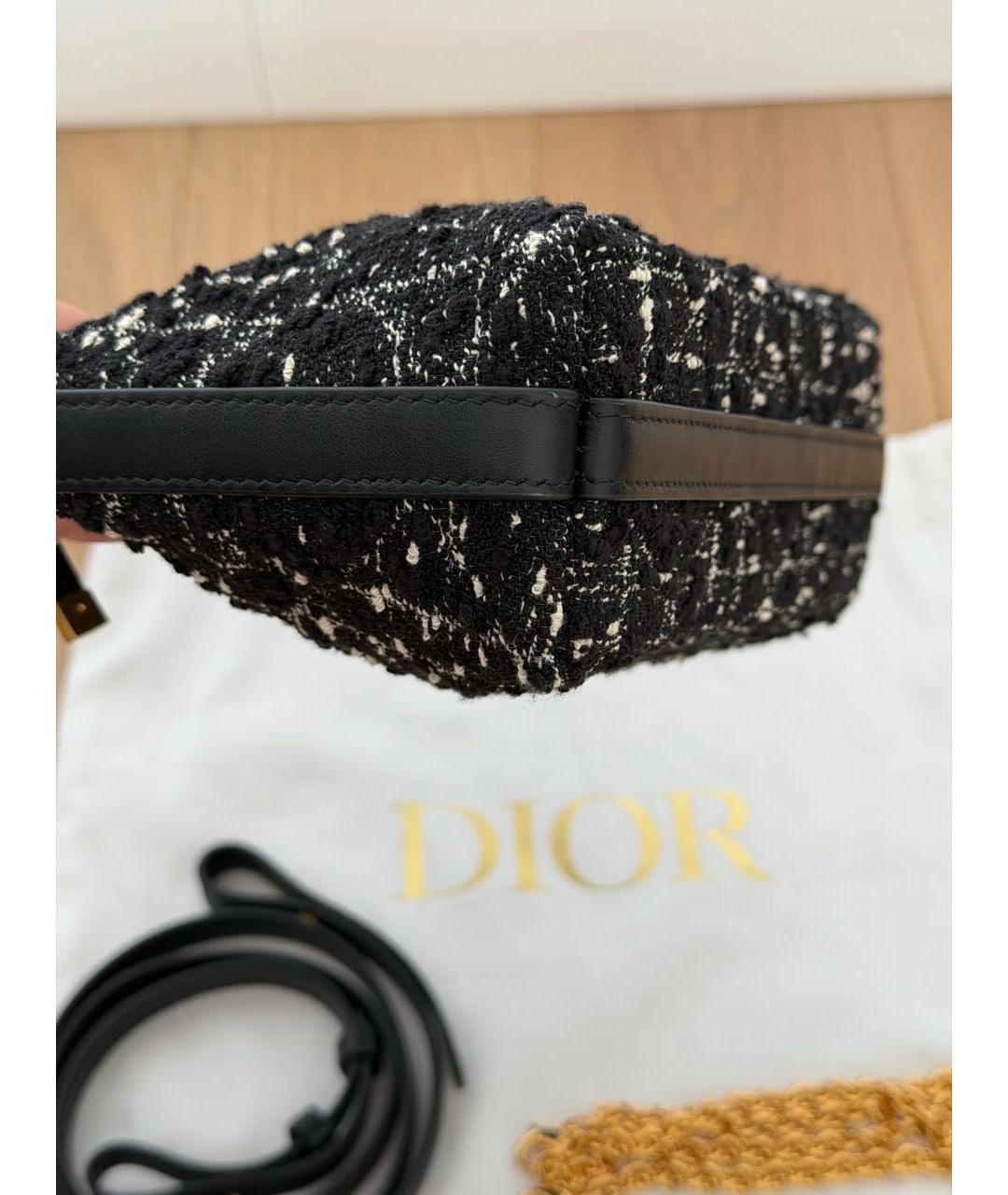 CHRISTIAN DIOR Черная сумка с короткими ручками, фото 3
