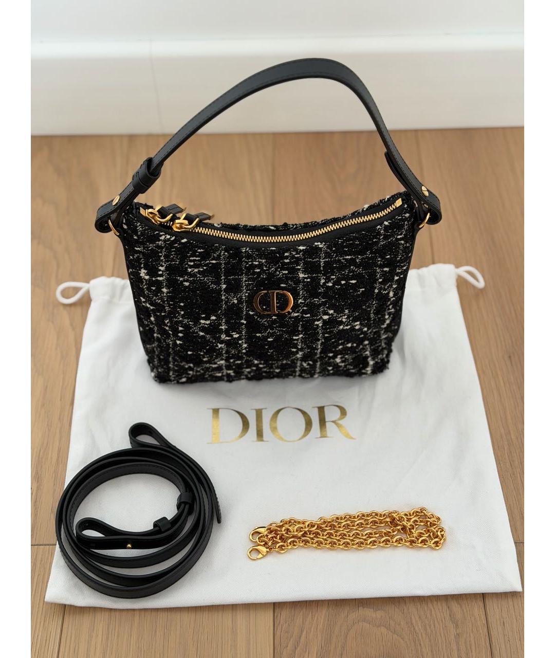 CHRISTIAN DIOR Черная сумка с короткими ручками, фото 5