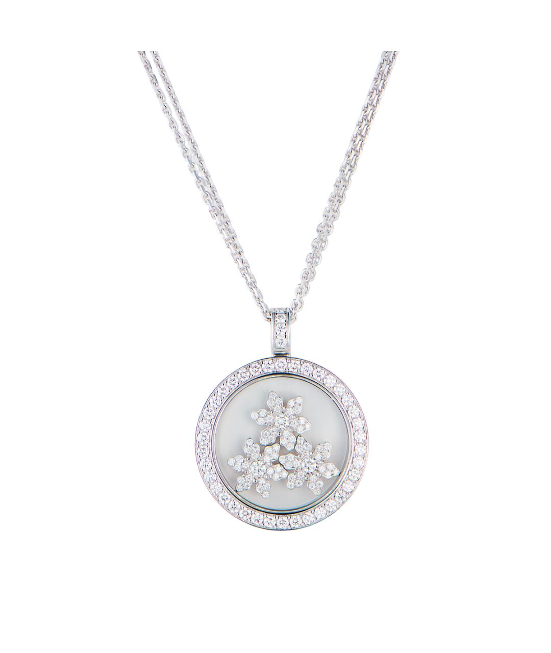 CHOPARD Серебряное колье из белого золота, фото 1