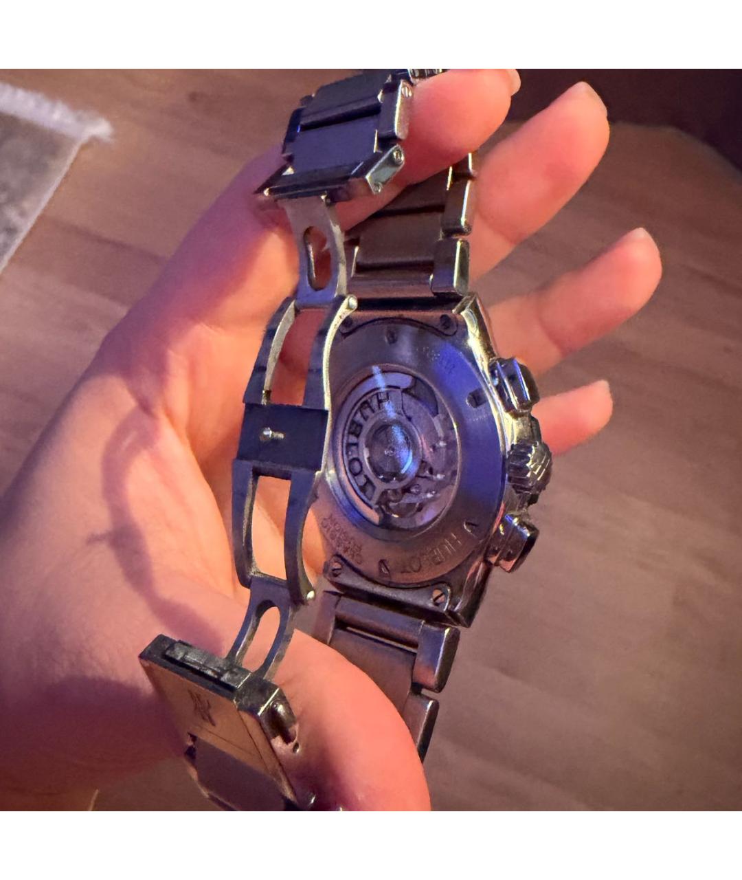 HUBLOT Серебряные часы, фото 4