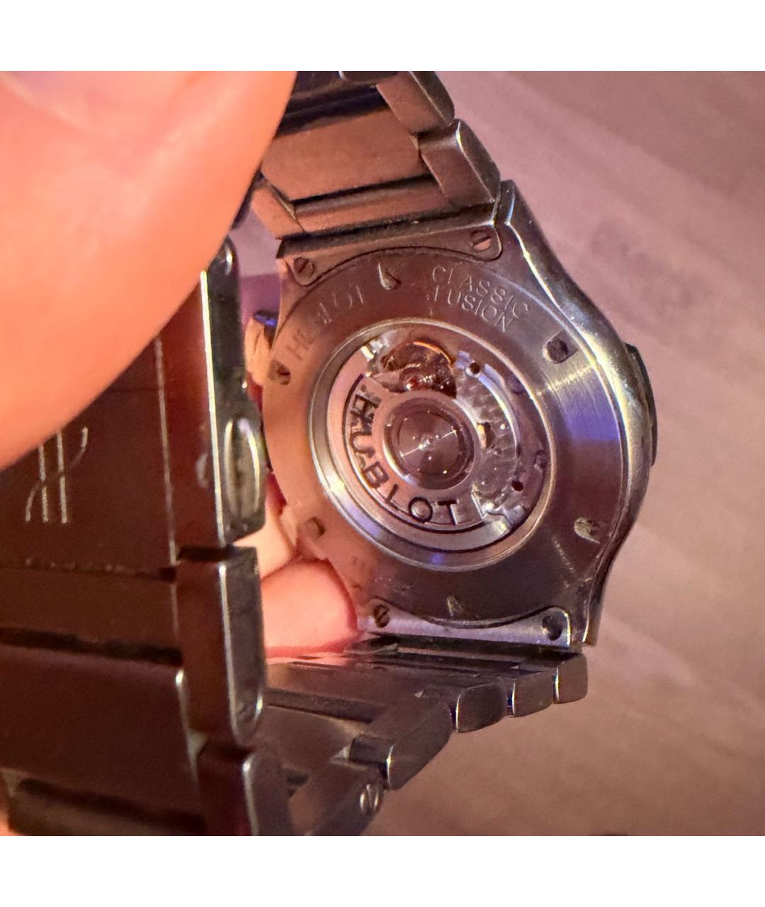HUBLOT Серебряные часы, фото 2