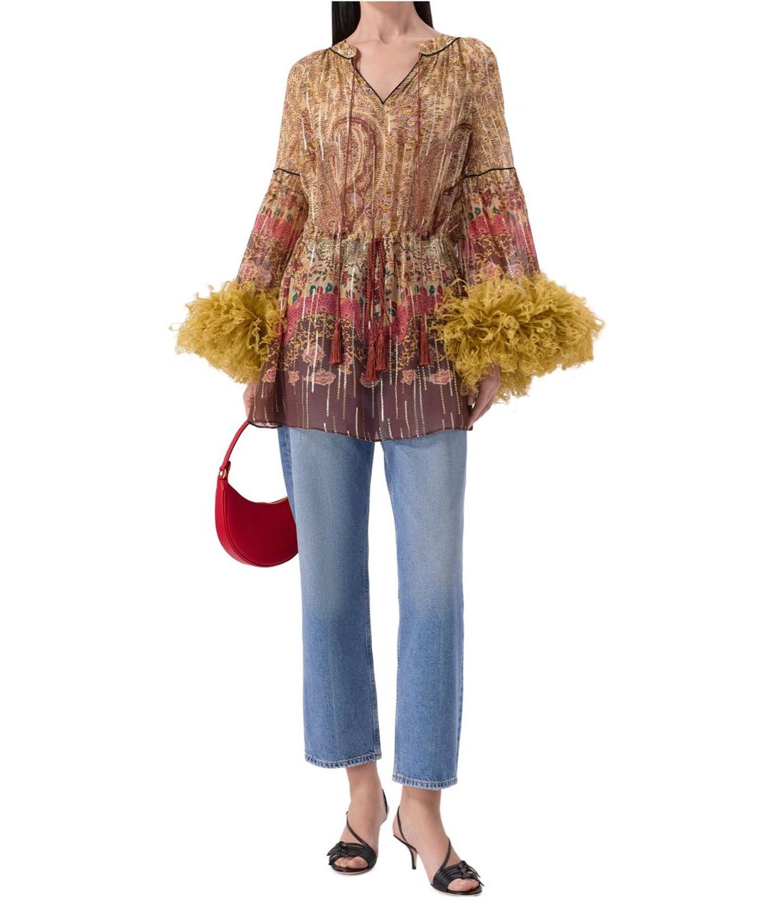 VALENTINO Черные кожаные босоножки, фото 8