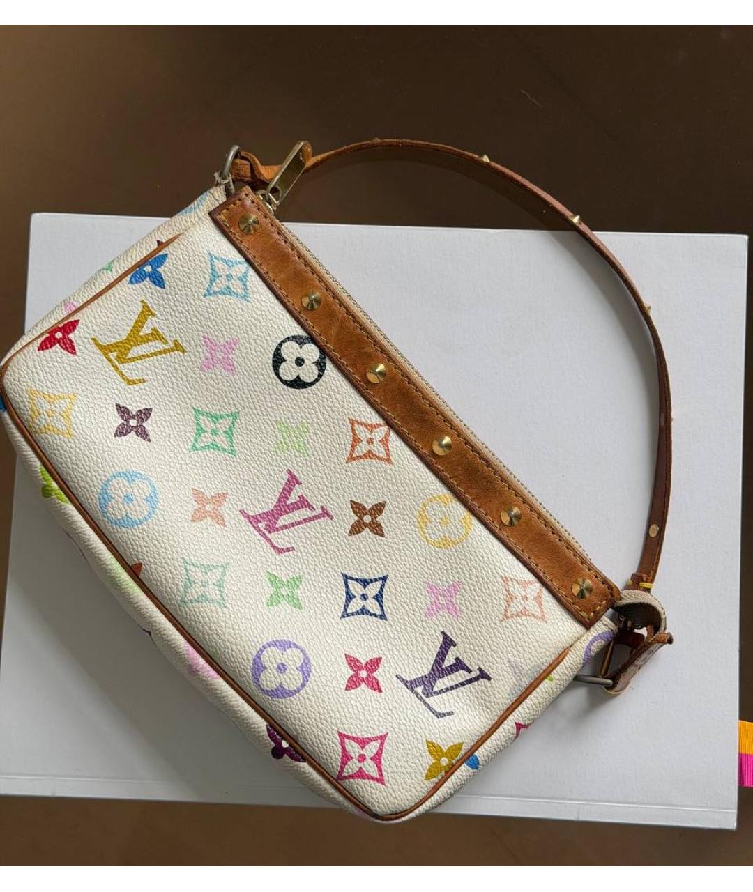 LOUIS VUITTON Мульти сумка с короткими ручками из канвы, фото 8