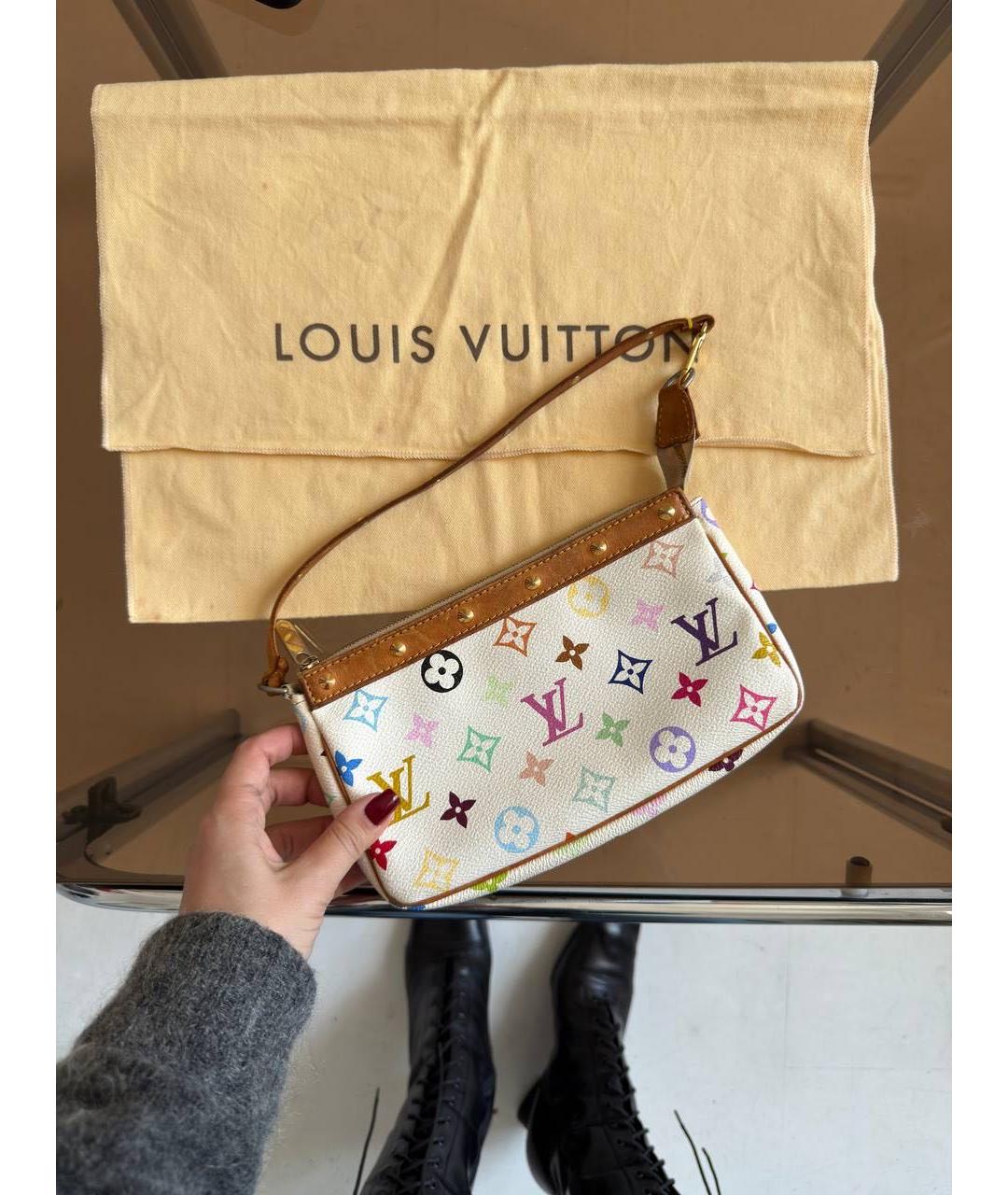 LOUIS VUITTON Мульти сумка с короткими ручками из канвы, фото 2