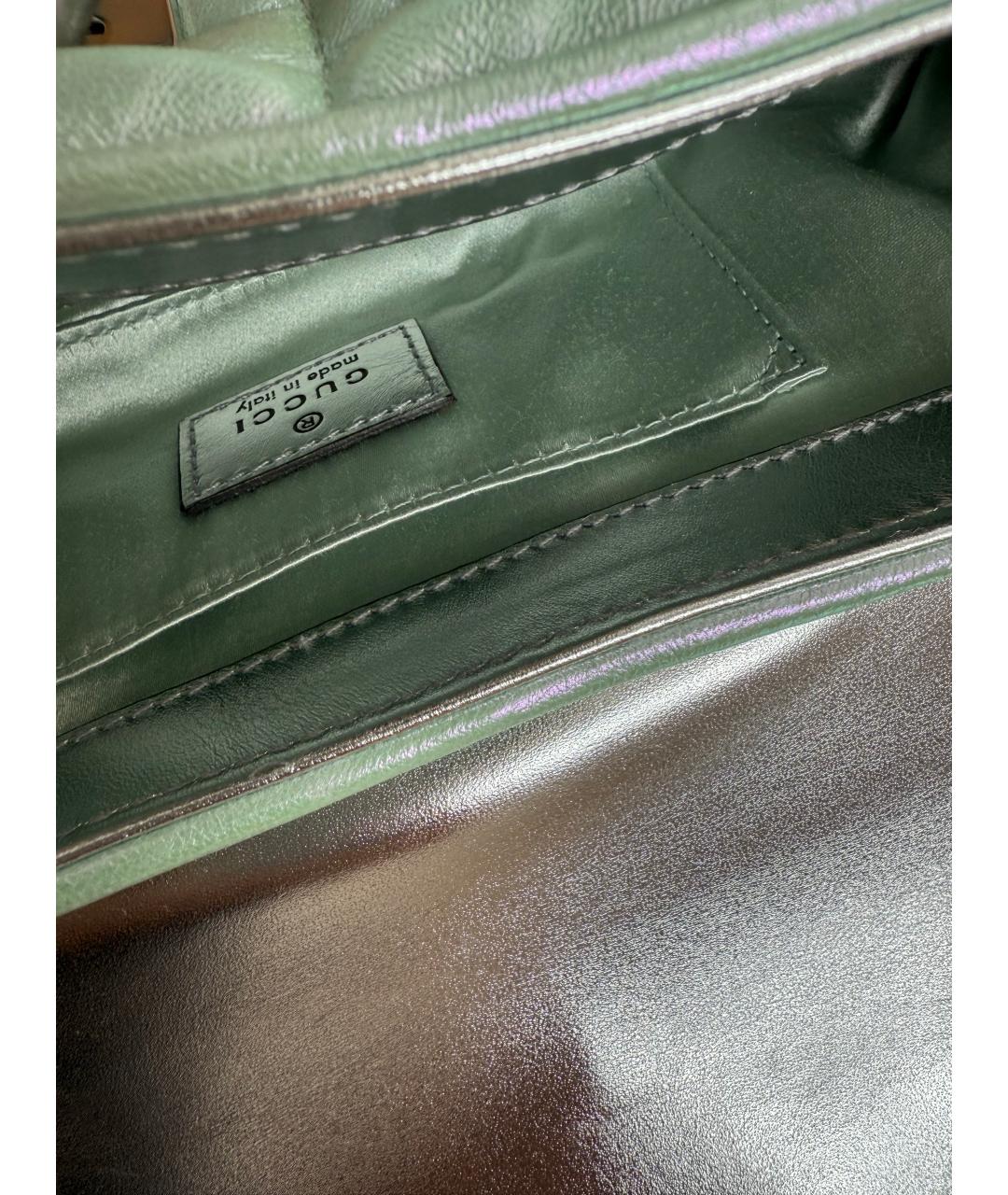 GUCCI Кожаная сумка с короткими ручками, фото 4