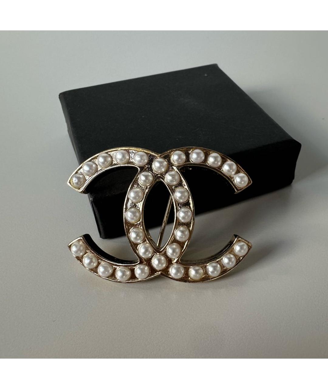 CHANEL Золотая булавка / брошь, фото 3